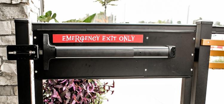 emergency push bar installation in California City